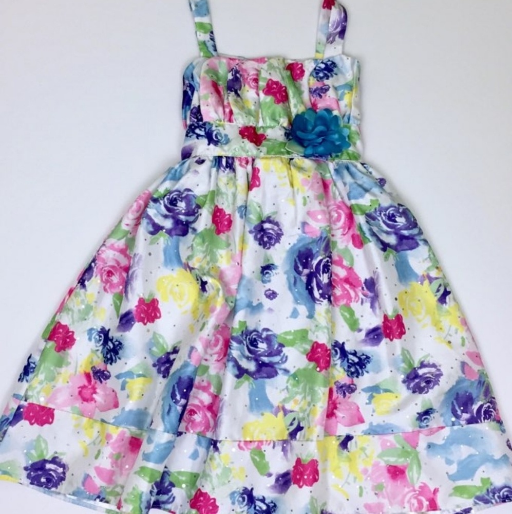 Girls Floral Dress